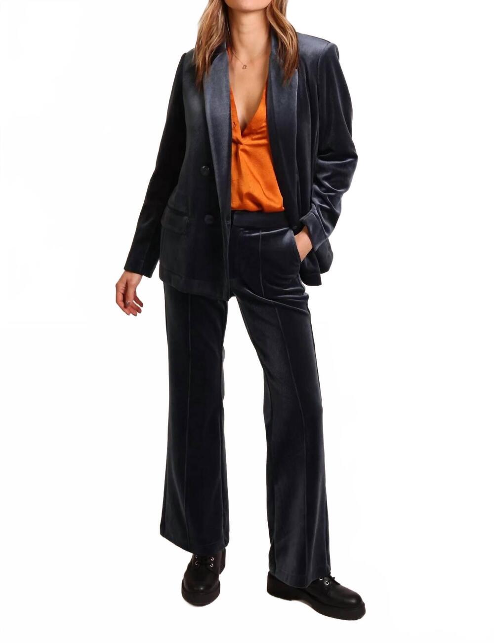 NEW TRAFFIC PEOPLE ceeci trousers in blue